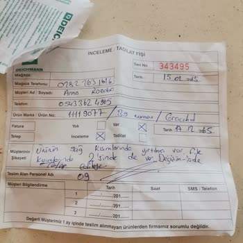 Deichmann'dan Aldığım Botlar 2 Ayda Deforme Oldu