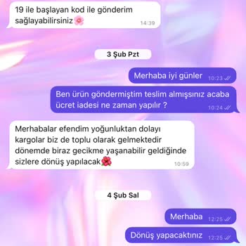İade Sürecinde İletişim Sorunu