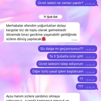 İade Sürecinde İletişim Sorunu