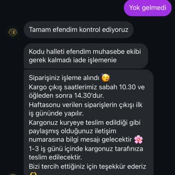 İletişim Eksikliği Ve Para İadesi Sorunu