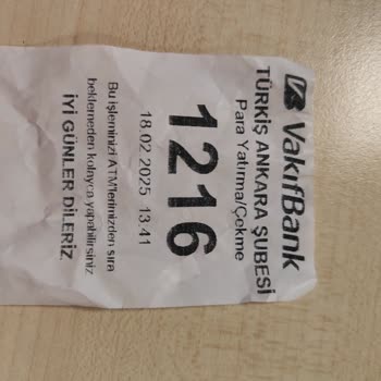 ATM Arızası Ve Şube Hizmetinde Öncelik Sorunu