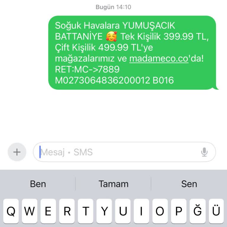 İstenmeyen SMS'ler Ve Yanıtsız Kalan İptal Talepleri