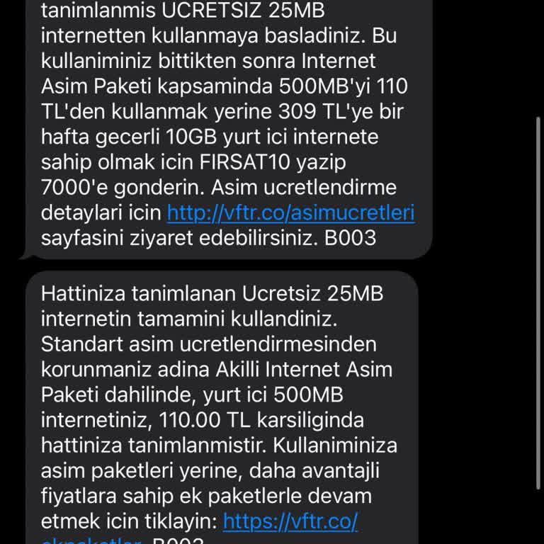 Aşım Ücretleri Konusunda Mağduriyet
