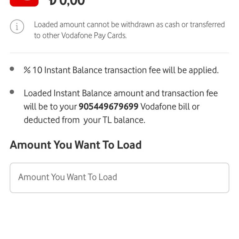 Vodafone Pay Hesabımda 3 Aylık Bakiye Sorunu
