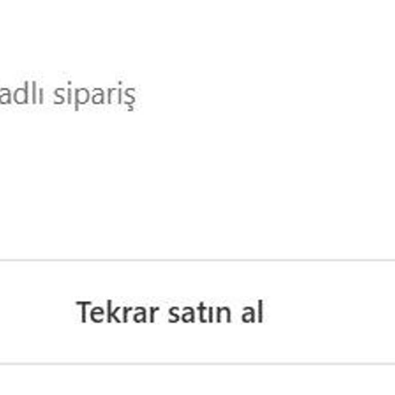 Sipariş Sonrası İletişim Sorunları Ve Para İadesi Talebi