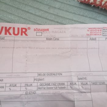Evkur'dan Halı Teslimatında Gecikme Ve İletişim Sorunu