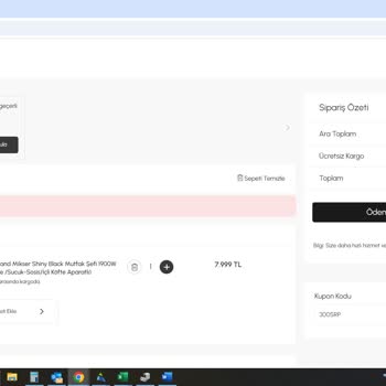 Karaca Uygulamasında Sipariş Hatası Ve Yetersiz Destek