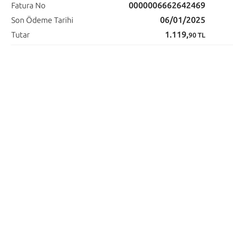 Kullanılmayan Hatta Yüksek Fatura Şoku