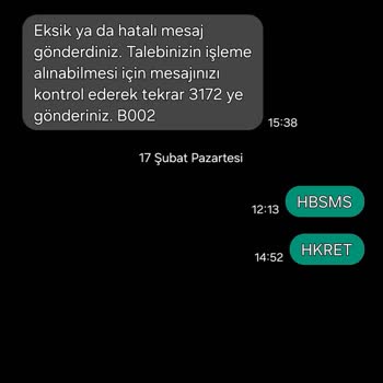Sürekli Gelen SMS'ler Ve İptal Talebine Yanıt Yok