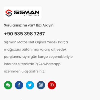 Motor Yedek Parça Siparişimde Yaşadığım Sorun