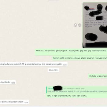 Rezervasyon İptali Ve Para İadesi Sorunu
