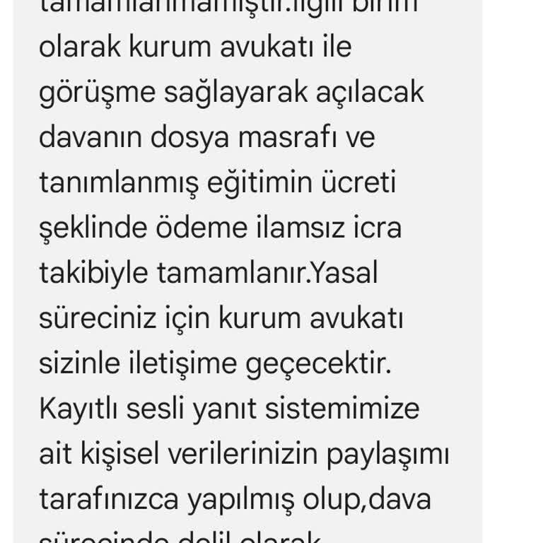 Sertifika İçin Beklenmedik Ücret Talebi