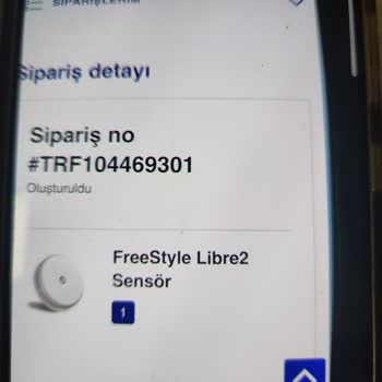 Freestyle Libre Sipariş Gönderilmiyor