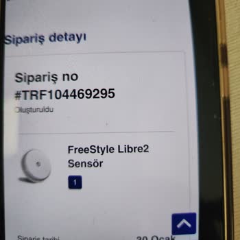 Freestyle Libre Sipariş Gönderilmiyor