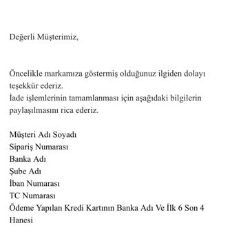 Intersport İade Sürecinde Yaşanan Sorunlar