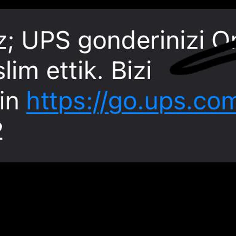 UPS Türkiye'nin Sorumluluk Eksikliği