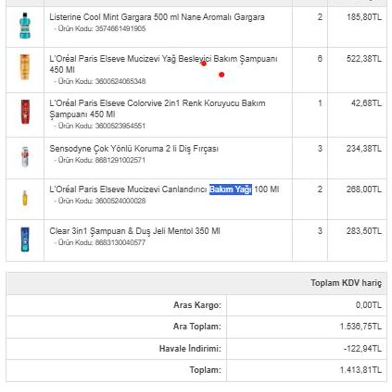 Mondy Shop'tan Sipariş Ettiğim Ürünler Gönderilmedi!