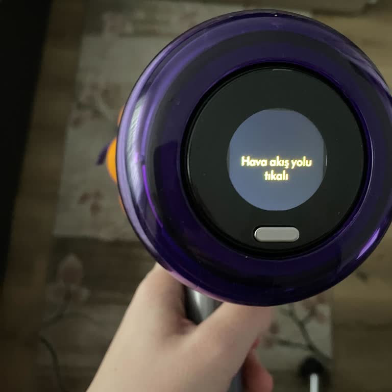 Dyson V12 Süpürgemde Hava Akışı Sorunu