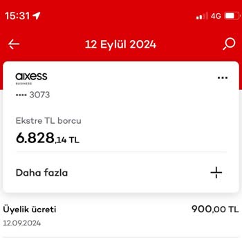Haksız Kart Ücreti İadesi Talebi