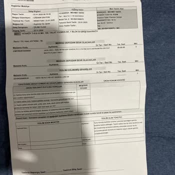 İstikbal'de Eksik Ve Kalitesiz Ürün Teslimatı