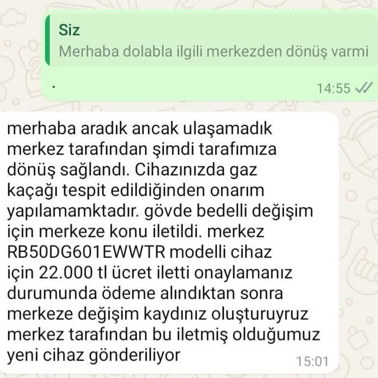 Samsung Buzdolabı Değişim Sorunu Ve Tüketici Hakları