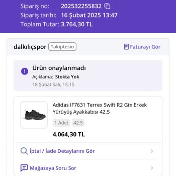 Stokta Olmayan Ürün Satışı Ve Yetersiz Telafi