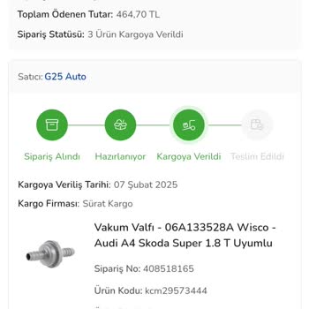 Siparişim 2 Haftadır Gelmedi, İade Bekliyorum