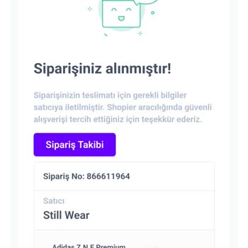 Still Wear Siparişim Ne Kargoya Verildi Ne De Herhangi Bir İşlem Yapıldı