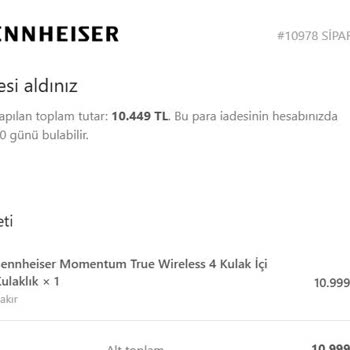 Ücret İadesi Sorunu Ve İletişim Eksikliği