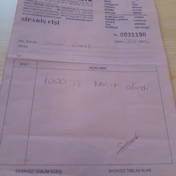 Ödenen Taksitlere Rağmen Teslim Edilmeyen Senetler