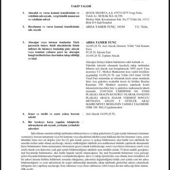 Haksız Araç Mahrumiyet Bedeli Talebiyle Karşı Karşıya