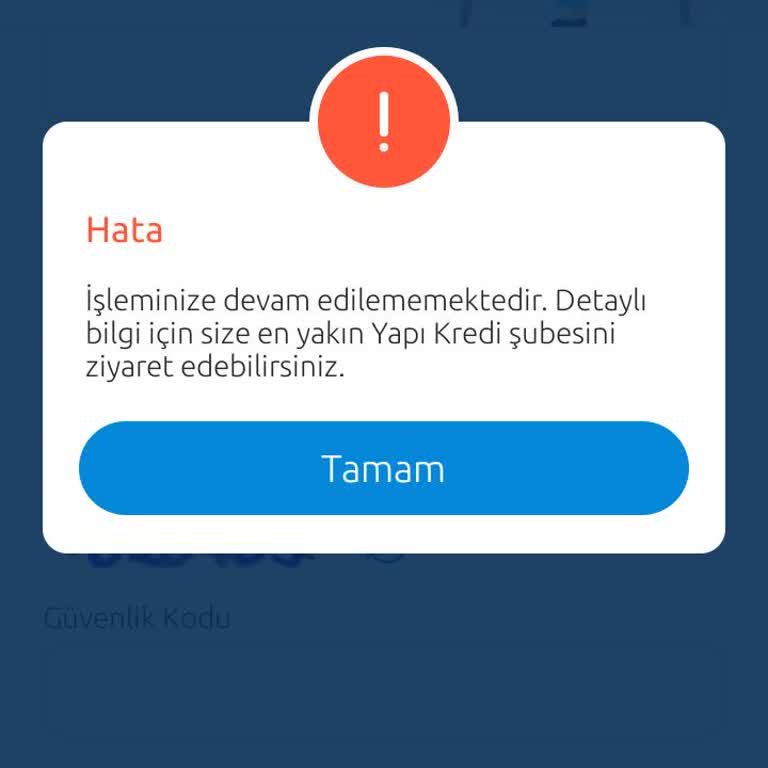 İnternet Bankacılığı Erişim Sorunu
