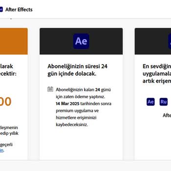 Adobe Üyelik İptalinde Fahiş Ücret Talebi