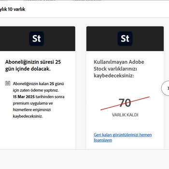 Adobe Üyelik İptalinde Fahiş Ücret Talebi
