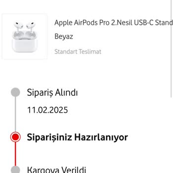 Vodafone'dan Alınan Cihazın Teslim Edilmemesi