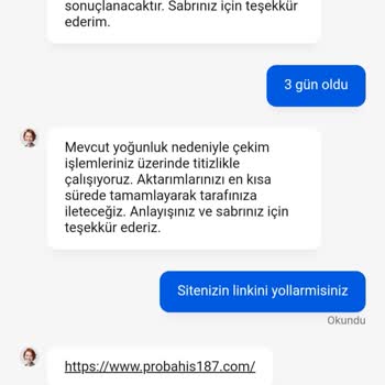 Çekim Talebinde Gecikme Ve İlgisiz Canlı Destek