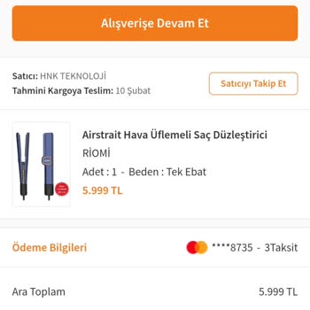 Riomi Airstrait Düzleştirici Hayal Kırıklığı Oldu