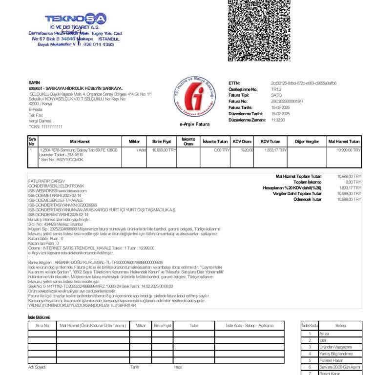 0021794 YABANC AH SLARA KESILEN FATURALAR visual data 7