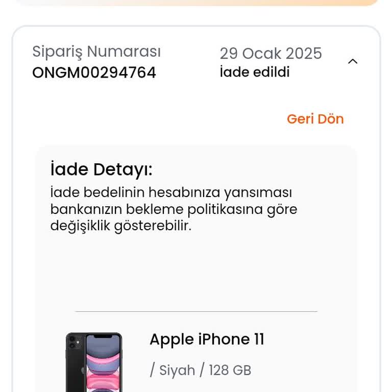İade Sürecinde Yaşanan Sorunlar Ve İletişim Eksikliği