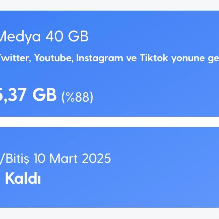 Turkcell Sosyal Medya Paketi Kullanım Sorunu