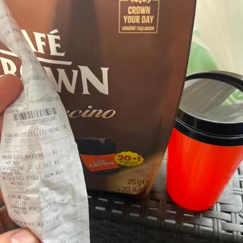 Ülker Cafe Crown Hediye Bardak Hayal Kırıklığı