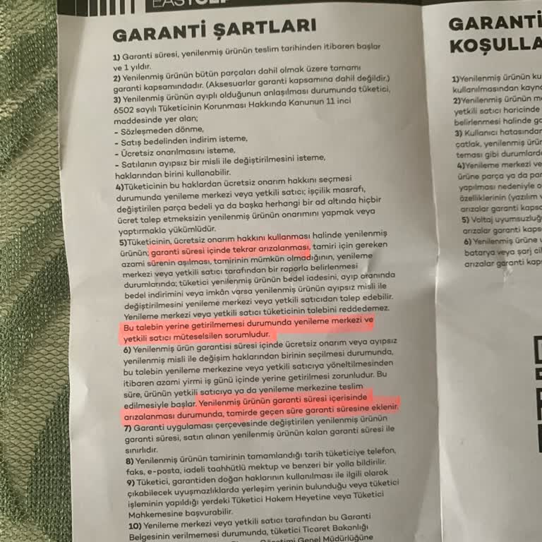 Garanti Sürecinde Tekrarlayan Sorunlar Ve Çözüm Eksikliği