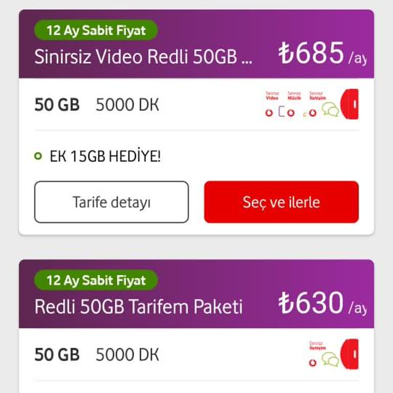 Vodafone Sadık Müşteriye Haksız Tarife Zammı