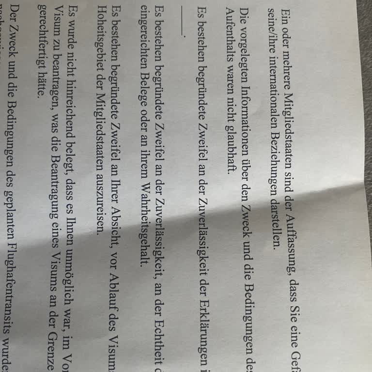 Haksız Vize Reddi: Anlam Veremediğim Karar