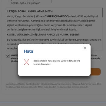 Yurtiçi Kargo Bir Türlü Adrese Ulaşılmadı