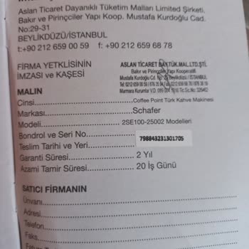 Kahve Makinesi Sürekli Arızalanıyor Ve Uyarı Veriyor