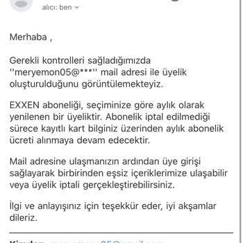 Üyeliğimi İptal Ettim, Para İadesi Bekliyorum!