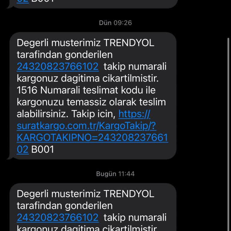Sürat Kargo İle Yaşanan Teslimat Sorunu Ve Mağduriyet