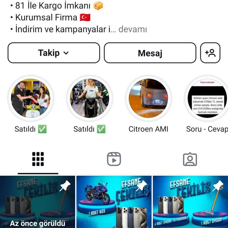 Çekiliş Var Diye Katıldık