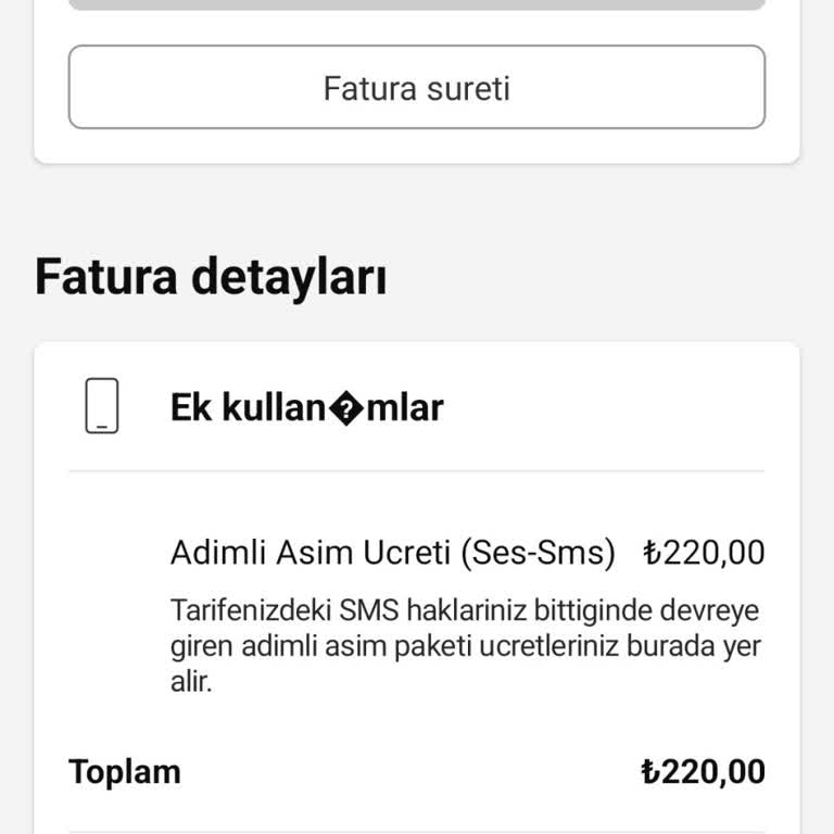 Habersiz Eklenen Aşım Ücreti Şoku